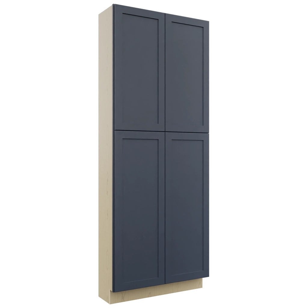 Fabuwood Galaxy Indigo TP361293 Tall Pantry Cabinet, Front View