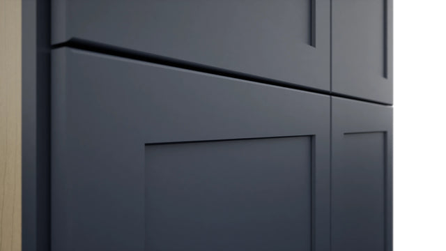 Fabuwood Galaxy Indigo TP362484 Tall Pantry Cabinet, Detail View