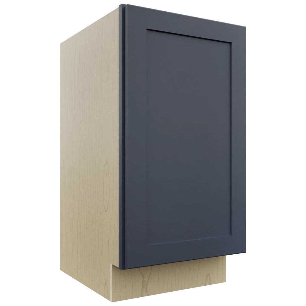Fabuwood Galaxy Indigo VB18FD Vanity Base Full Height Cabinet, Front View