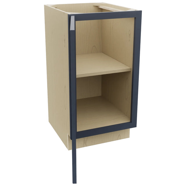 Fabuwood Galaxy Indigo VB18FD Vanity Base Full Height Cabinet, Open View