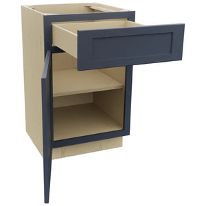 Fabuwood Galaxy Indigo VB21-34 Vanity Base Standard Cabinet, Open View