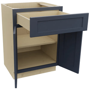 Fabuwood Galaxy Indigo VB24-34 Vanity Base Standard Cabinet, Open View