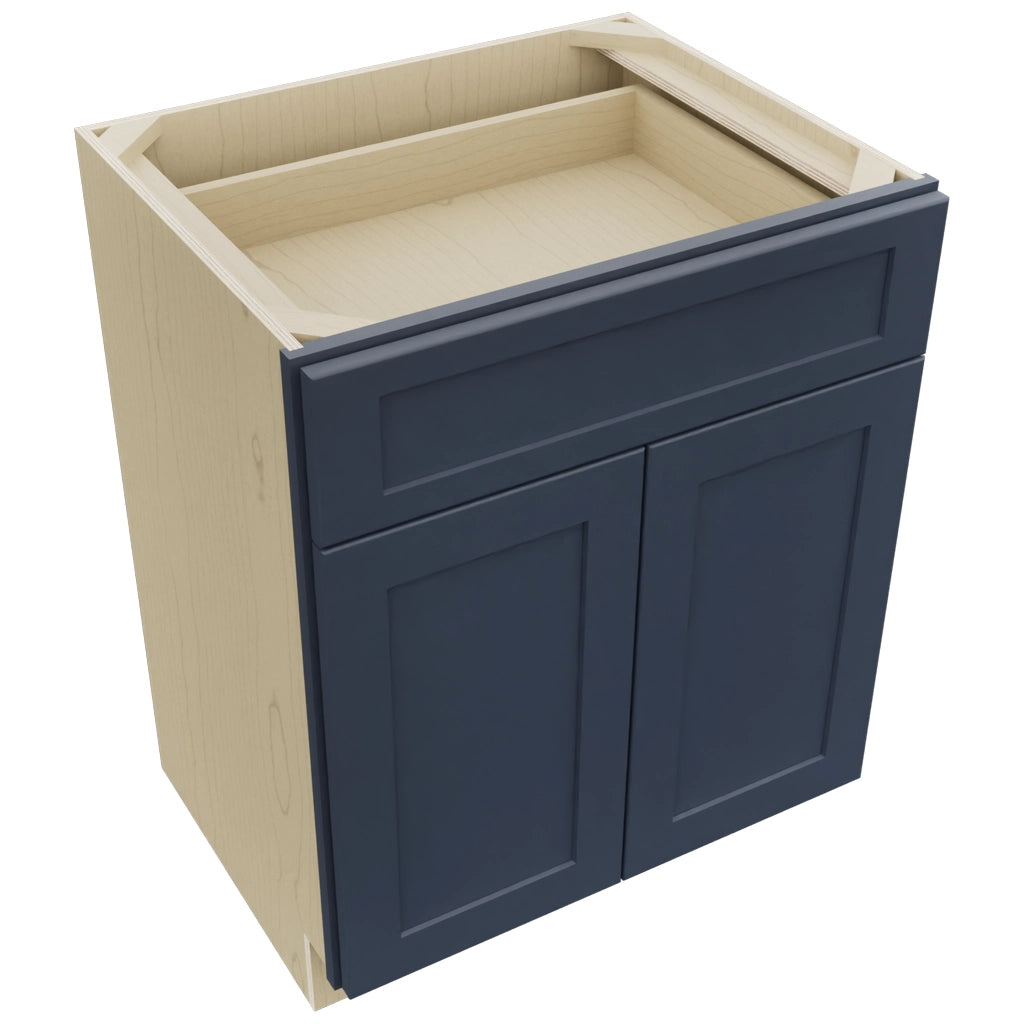 Fabuwood Galaxy Indigo VB27-34 Vanity Base Standard Cabinet, Top View