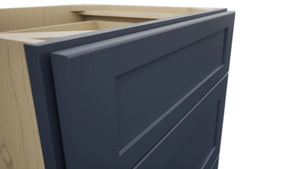 Fabuwood Galaxy Indigo VDB24-34 Vanity Drawer Cabinet, Detail View