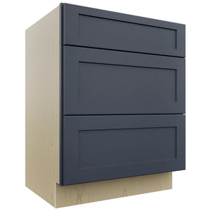 Fabuwood Galaxy Indigo VDB27-34 Vanity Drawer Cabinet, Front View