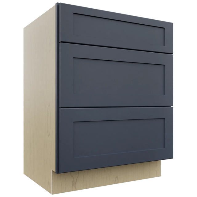 Fabuwood Galaxy Indigo VDB27-34 Vanity Drawer Cabinet, Front View