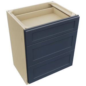 Fabuwood Galaxy Indigo VDB27-34 Vanity Drawer Cabinet, Top View