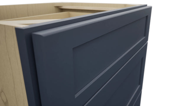 Fabuwood Galaxy Indigo VDB27-34 Vanity Drawer Cabinet, Detail View
