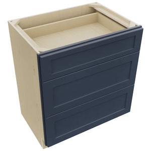 Fabuwood Galaxy Indigo VDB30-34 Vanity Drawer Cabinet, Top View