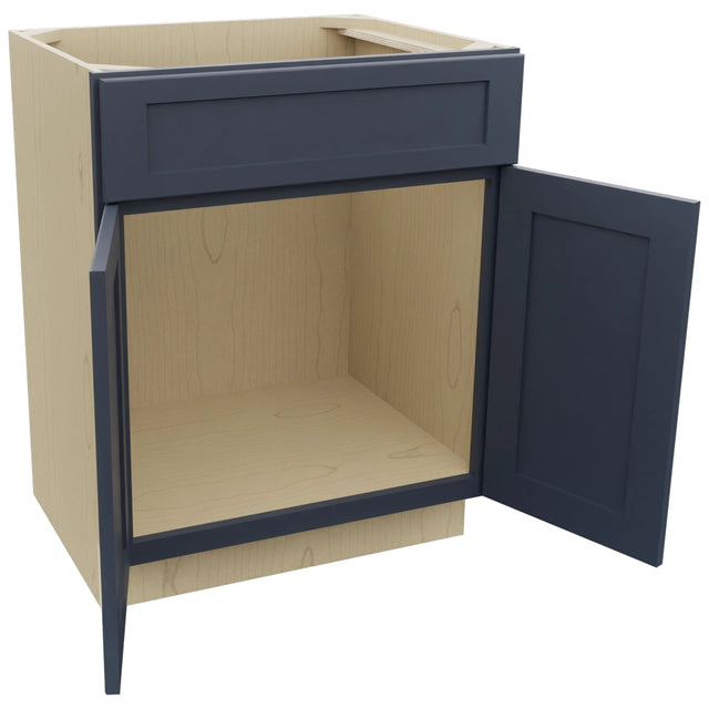 Fabuwood Galaxy Indigo VSB27-34 Vanity Sink Cabinet, Open View