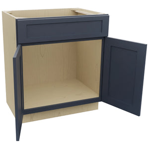 Fabuwood Galaxy Indigo VSB30-34 Vanity Sink Cabinet, Open View