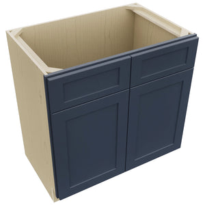 Fabuwood Galaxy Indigo VSB33-34 Vanity Sink Cabinet, Top View