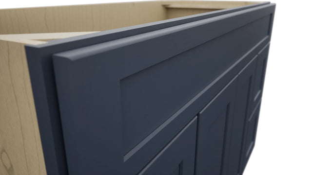 Fabuwood Galaxy Indigo VSD30DR Vanity Combo Cabinet, Detail View