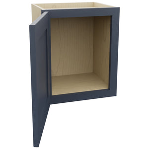 Fabuwood Galaxy Indigo W1518 Wall Standard Cabinet, Open View