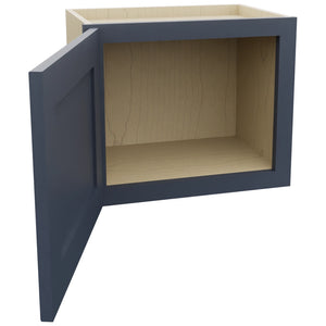 Fabuwood Galaxy Indigo W1815 Wall Standard Cabinet, Open View