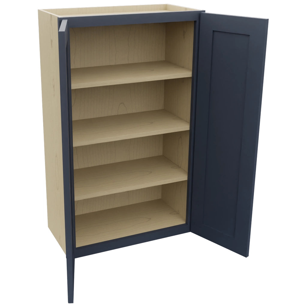 Fabuwood Galaxy Indigo W2439 Wall Standard Cabinet, Open View