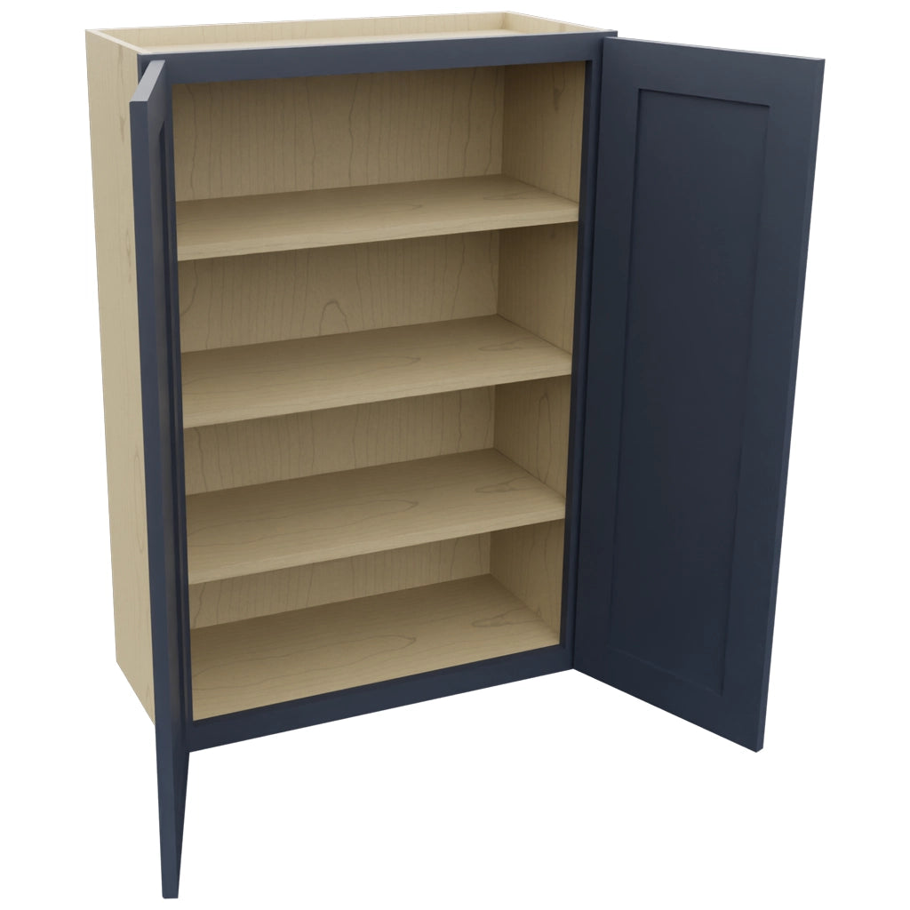 Fabuwood Galaxy Indigo W2739 Wall Standard Cabinet, Open View