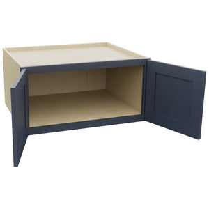 Fabuwood Galaxy Indigo W301524 Wall Deep Cabinet, Open View