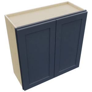 Fabuwood Galaxy Indigo W3030 Wall Standard Cabinet, Top View