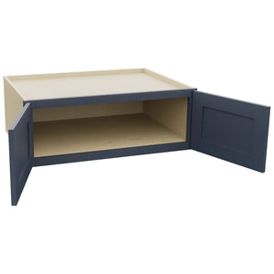 Fabuwood Galaxy Indigo W331224 Wall Deep Cabinet, Open View