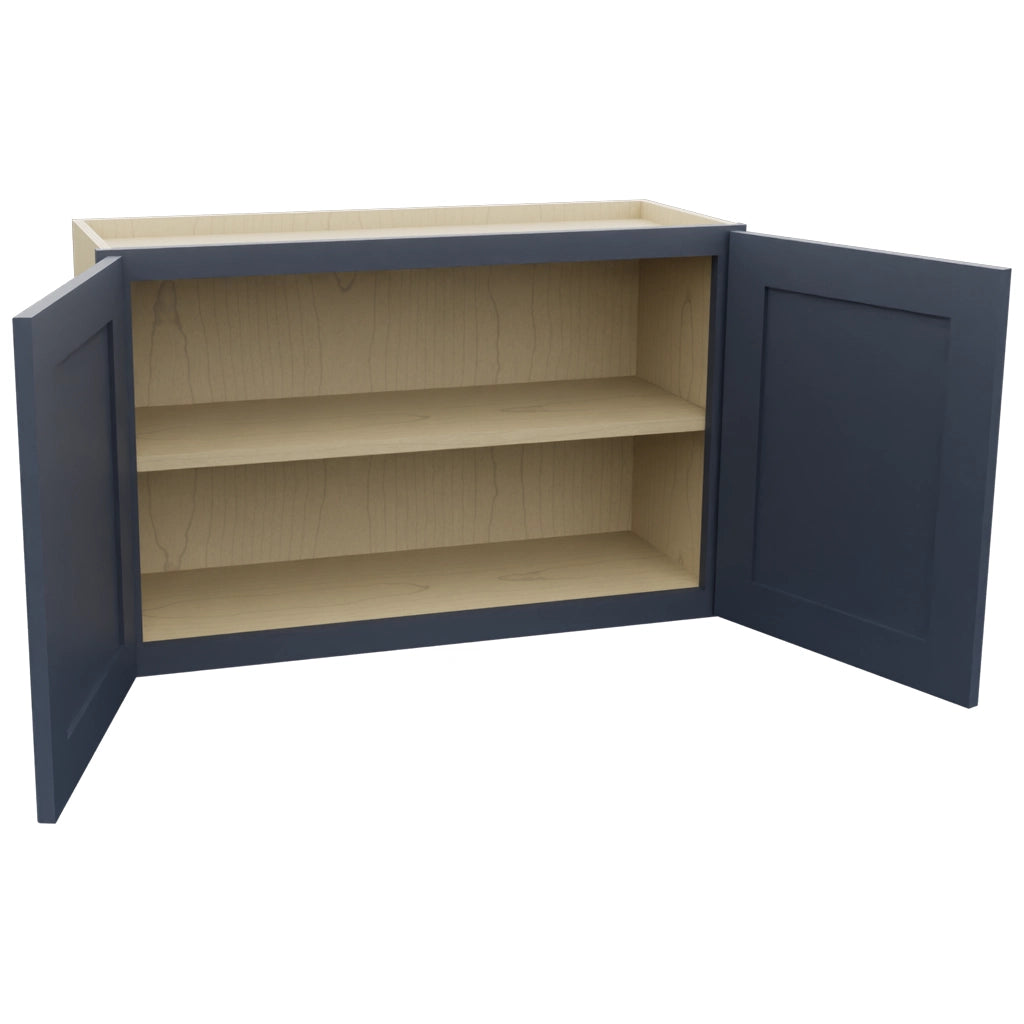 Fabuwood Galaxy Indigo W3321 Wall Standard Cabinet, Open View