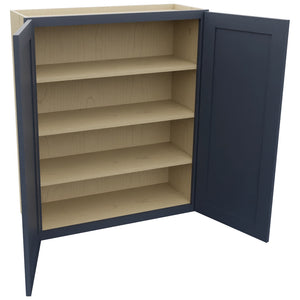 Fabuwood Galaxy Indigo W3339 Wall Standard Cabinet, Open View