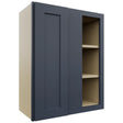 Fabuwood Galaxy Indigo WBC2430 Wall Corner Blind Cabinet, Front View