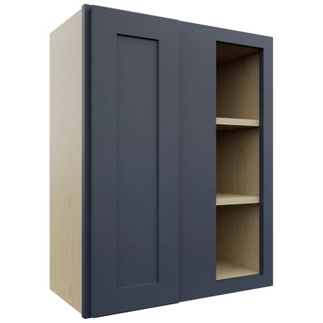 Fabuwood Galaxy Indigo WBC2430 Wall Corner Blind Cabinet, Front View