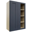 Fabuwood Galaxy Indigo WBC2436 Wall Corner Blind Cabinet, Front View