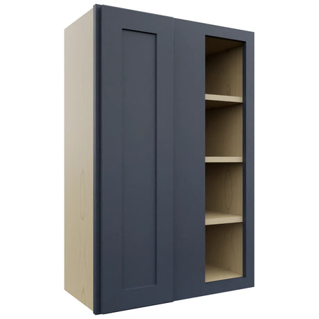 Fabuwood Galaxy Indigo WBC2436 Wall Corner Blind Cabinet, Front View