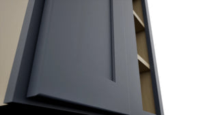 Fabuwood Galaxy Indigo WBC2436 Wall Corner Blind Cabinet, Detail View