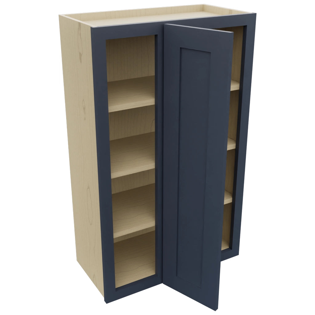 Fabuwood Galaxy Indigo WBC2439 Wall Corner Blind Cabinet, Open View