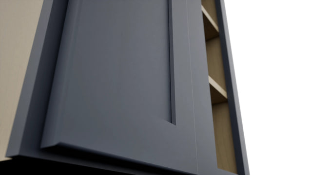 Fabuwood Galaxy Indigo WBC2439 Wall Corner Blind Cabinet, Detail View