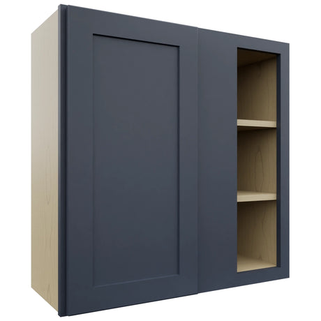 Fabuwood Galaxy Indigo WBC3030 Wall Corner Blind Cabinet, Front View