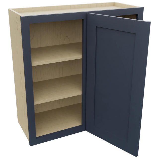 Fabuwood Galaxy Indigo WBC3030 Wall Corner Blind Cabinet, Open View