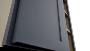 Fabuwood Galaxy Indigo WBC3039 Wall Corner Blind Cabinet, Detail View