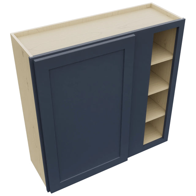 Fabuwood Galaxy Indigo WBC3636 Wall Corner Blind Cabinet, Top View