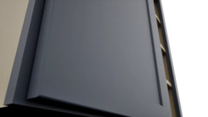 Fabuwood Galaxy Indigo WBC3636 Wall Corner Blind Cabinet, Detail View
