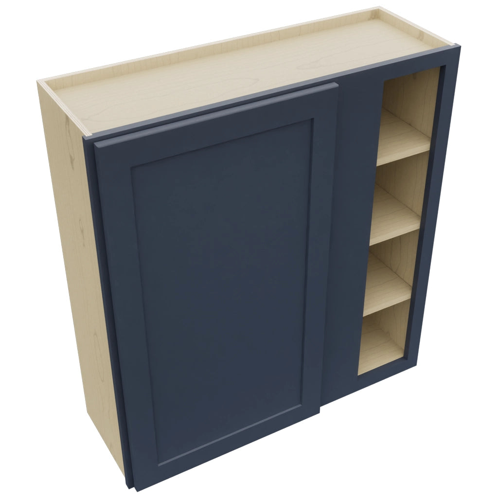 Fabuwood Galaxy Indigo WBC3639 Wall Corner Blind Cabinet, Top View