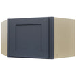 Fabuwood Galaxy Indigo WDC2415 Wall Corner Diagonal Cabinet, Front View