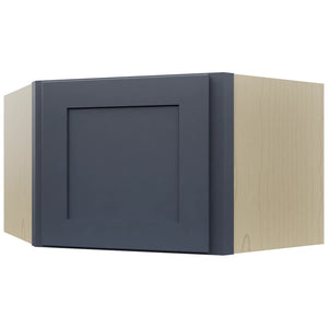 Fabuwood Galaxy Indigo WDC2415 Wall Corner Diagonal Cabinet, Front View