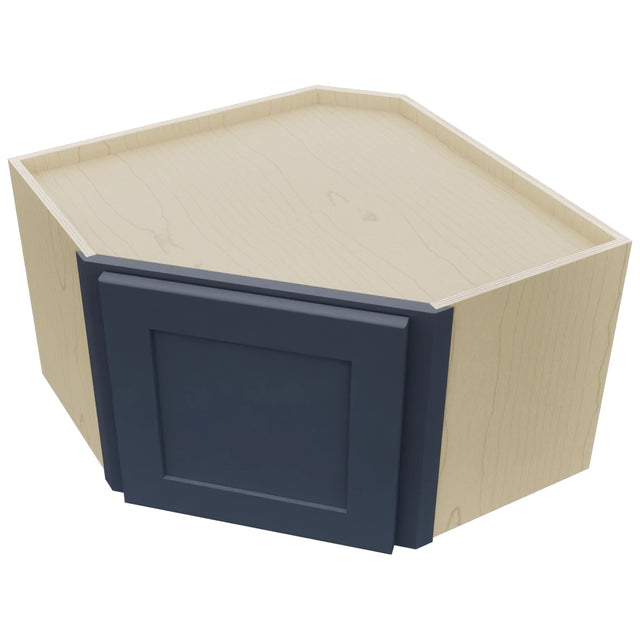 Fabuwood Galaxy Indigo WDC2415 Wall Corner Diagonal Cabinet, Top View