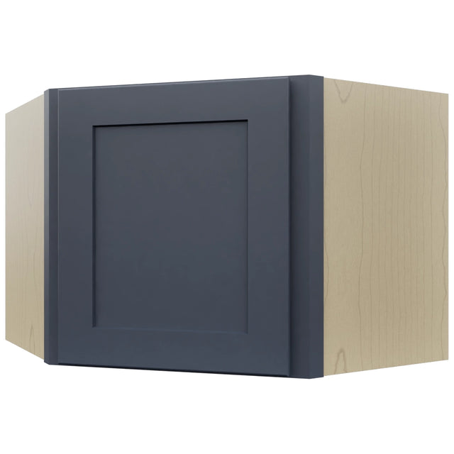 Fabuwood Galaxy Indigo WDC2418 Wall Corner Diagonal Cabinet, Front View