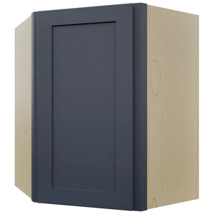 Fabuwood Galaxy Indigo WDC2430 Wall Corner Diagonal Cabinet, Front View