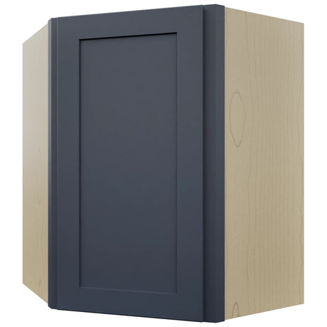 Fabuwood Galaxy Indigo WDC2430 Wall Corner Diagonal Cabinet, Front View