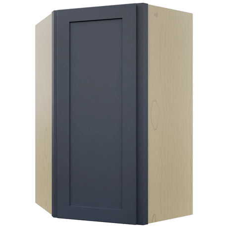 Fabuwood Galaxy Indigo WDC2439 Wall Corner Diagonal Cabinet, Front View