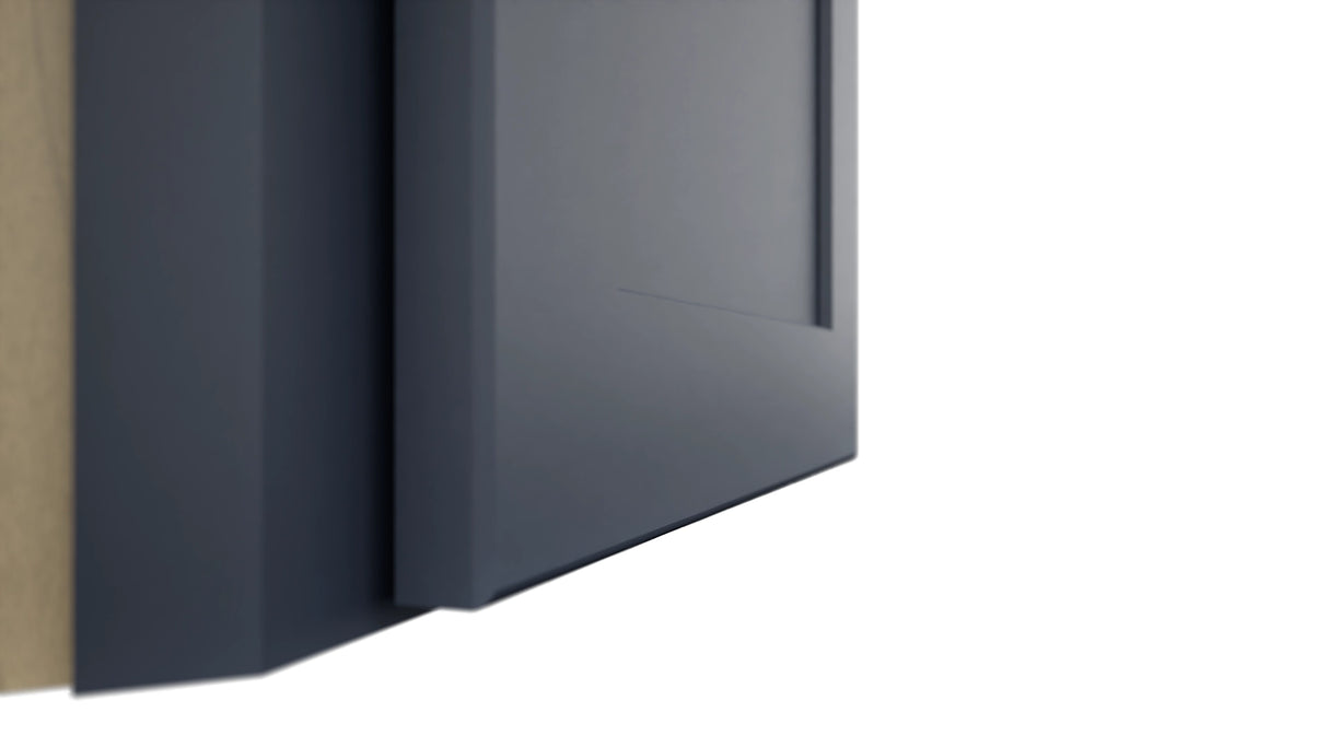 Fabuwood Galaxy Indigo WDC2439 Wall Corner Diagonal Cabinet, Detail View