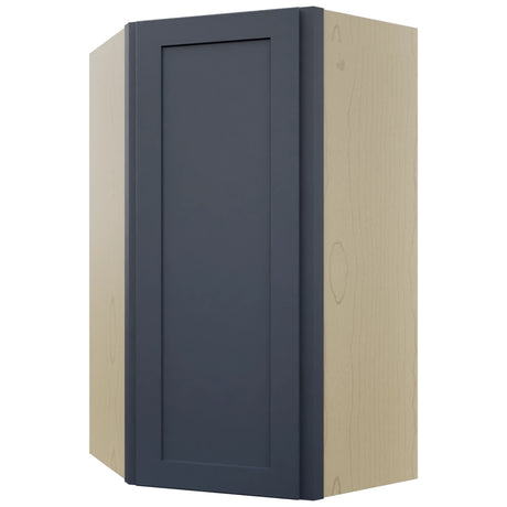 Fabuwood Galaxy Indigo WDC2442 Wall Corner Diagonal Cabinet, Front View