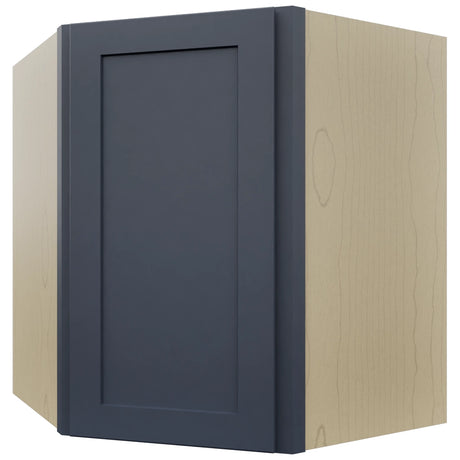 Fabuwood Galaxy Indigo WDC2730 Wall Corner Diagonal Cabinet, Front View