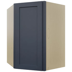 Fabuwood Galaxy Indigo WDC2736 Wall Corner Diagonal Cabinet, Front View